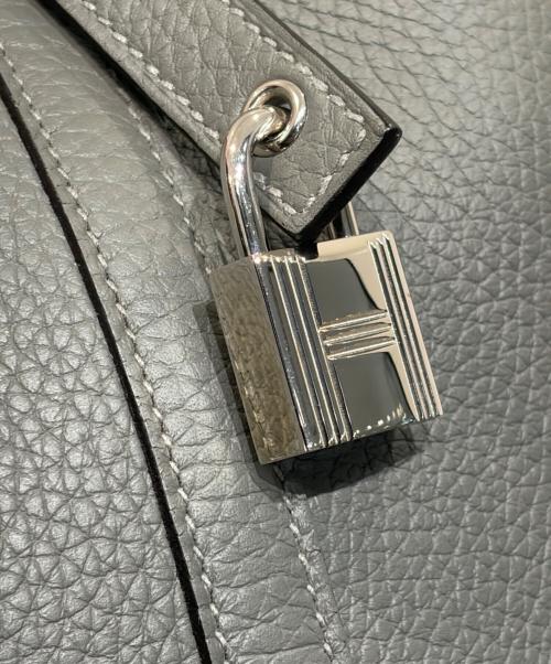 HERMES（エルメス）HERMES (エルメス) ピコタンロック MM/シルバー金具/グリエタン/トリヨンクレマンス/U刻印/2022年 グリエタン サイズ:MMの古着・服飾アイテム