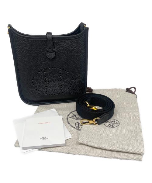 HERMES（エルメス）HERMES (エルメス) エブリン TPM/トリヨンクレマンス/W刻印:2024年製 ブラック サイズ:TPMの古着・服飾アイテム
