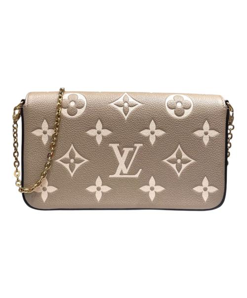LOUIS VUITTON（ルイ ヴィトン）LOUIS VUITTON (ルイ ヴィトン) ポシェット･フェリシー トゥルトレール×クレーム サイズ:-の古着・服飾アイテム