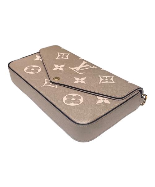 LOUIS VUITTON（ルイ ヴィトン）LOUIS VUITTON (ルイ ヴィトン) ポシェット･フェリシー トゥルトレール×クレーム サイズ:-の古着・服飾アイテム