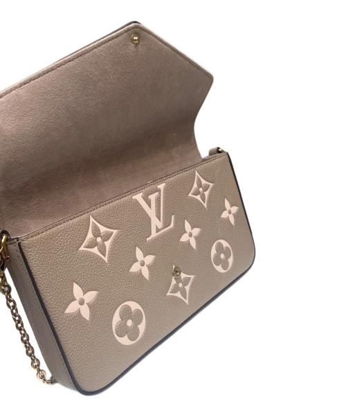 LOUIS VUITTON（ルイ ヴィトン）LOUIS VUITTON (ルイ ヴィトン) ポシェット･フェリシー トゥルトレール×クレーム サイズ:-の古着・服飾アイテム