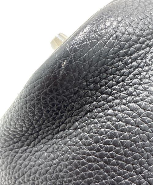 HERMES（エルメス）HERMES (エルメス) ピコタンロックMM/ハンドバッグ/トリヨンクレマンス/シルバー金具/2016製造 ブラック サイズ:MMの古着・服飾アイテム