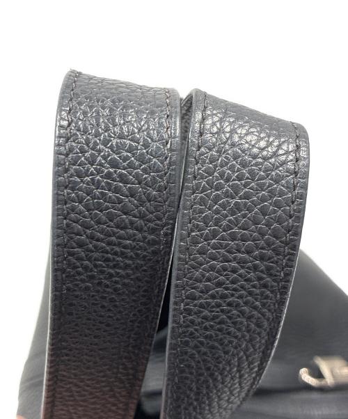 HERMES（エルメス）HERMES (エルメス) ピコタンロックMM/ハンドバッグ/トリヨンクレマンス/シルバー金具/2016製造 ブラック サイズ:MMの古着・服飾アイテム