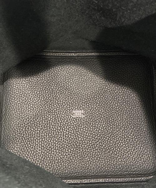 HERMES（エルメス）HERMES (エルメス) ピコタンロックMM/ハンドバッグ/トリヨンクレマンス/シルバー金具/2016製造 ブラック サイズ:MMの古着・服飾アイテム