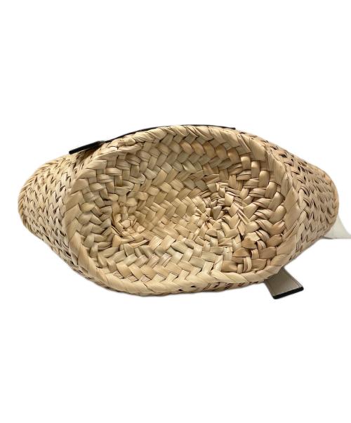 LOEWE（ロエベ）LOEWE (ロエベ) バスケット バッグ スモール ベージュ×ホワイト サイズ:スモールの古着・服飾アイテム