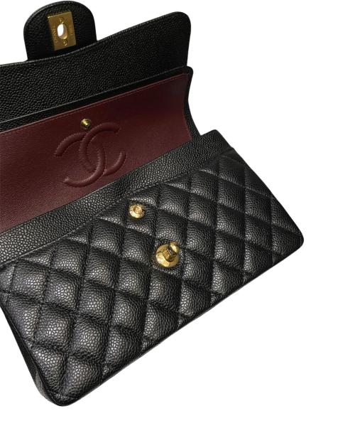 CHANEL（シャネル）CHANEL (シャネル) マトラッセ23　 ブラック×ゴールド金具 サイズ:23の古着・服飾アイテム