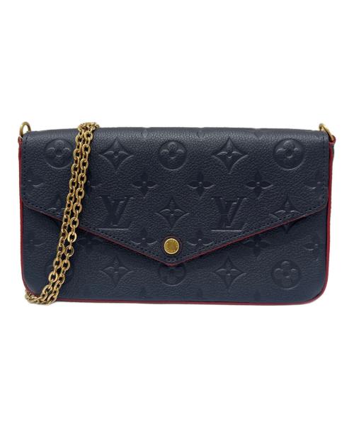 LOUIS VUITTON（ルイ ヴィトン）LOUIS VUITTON (ルイ ヴィトン) チェーンショルダーポーチ マリーヌルージュの古着・服飾アイテム