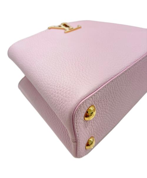 LOUIS VUITTON（ルイ ヴィトン）LOUIS VUITTON (ルイ ヴィトン) カプシーヌBB/ゴールド金具 ピンクベージュ サイズ:BBの古着・服飾アイテム