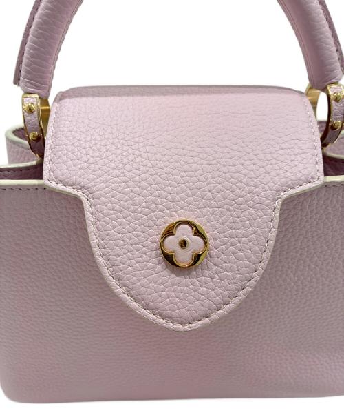 LOUIS VUITTON（ルイ ヴィトン）LOUIS VUITTON (ルイ ヴィトン) カプシーヌBB/ゴールド金具 ピンクベージュ サイズ:BBの古着・服飾アイテム