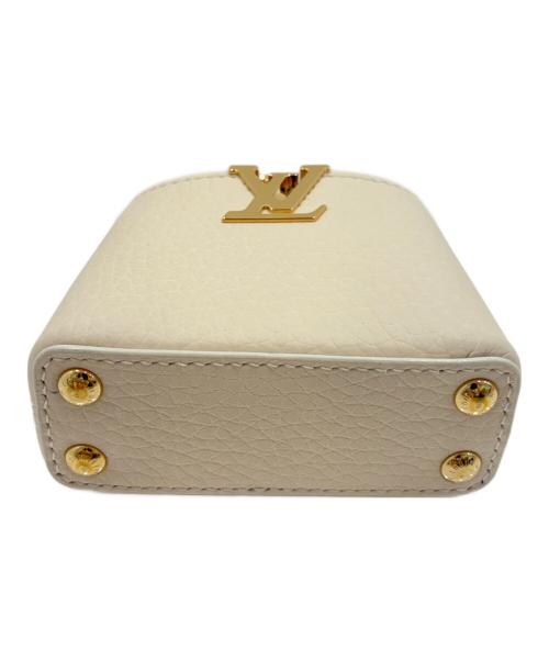 LOUIS VUITTON（ルイ ヴィトン）LOUIS VUITTON (ルイ ヴィトン) カプシーヌBB/ゴールド金具 ピンクベージュ サイズ:BBの古着・服飾アイテム