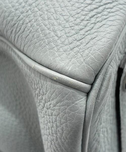 HERMES（エルメス）HERMES (エルメス) バーキン30/シルバー金具/トゴ/ブルーグラシエ/T刻印 ブルーグラシエ サイズ:30の古着・服飾アイテム