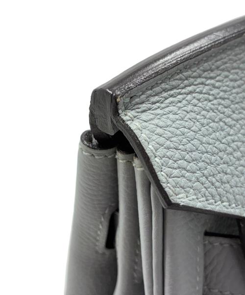 HERMES（エルメス）HERMES (エルメス) バーキン30/シルバー金具/トゴ/ブルーグラシエ/T刻印 ブルーグラシエ サイズ:30の古着・服飾アイテム