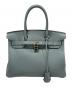HERMES（エルメス）の古着「バーキン30/シルバー金具/トゴ/ブルーグラシエ/T刻印」｜ブルーグラシエ