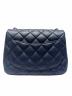 CHANEL (シャネル) ミニマトラッセチェーンショルダーバッグ ネイビーシルバー金具：500000円