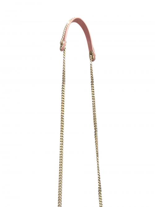 Christian Dior（クリスチャン ディオール）Christian Dior (クリスチャン ディオール) Lady Dior mini /  レディディオール ミニ ピンク×ゴールド金具 サイズ:ミニ/miniの古着・服飾アイテム