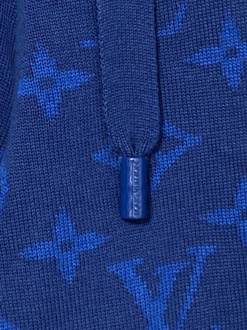 LOUIS VUITTON（ルイ ヴィトン）LOUIS VUITTON (ルイ ヴィトン) 草間彌生 (クサマヤヨイ) モノグラムフェイスハーフパンツ ブルー サイズ:Sの古着・服飾アイテム