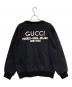 GUCCI (グッチ) ロゴスウェット ブラック サイズ:XS：40000円