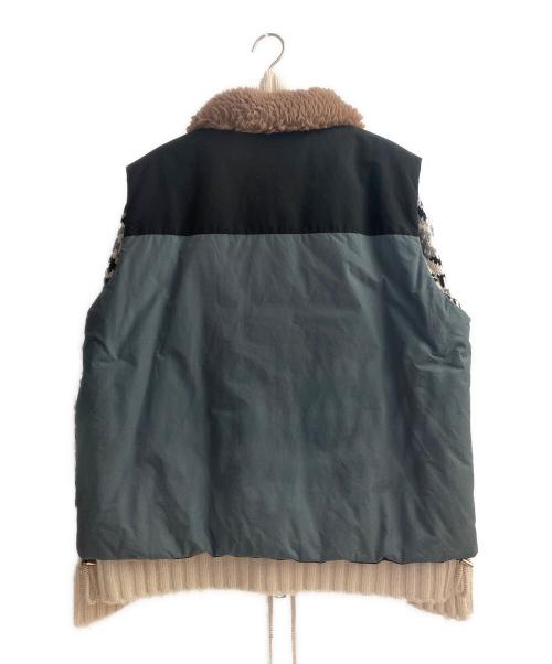 sacai（サカイ）sacai (サカイ) 22AW レイヤードニット サイズ:2の古着・服飾アイテム