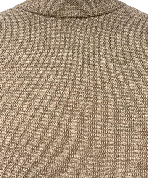 A.PRESSE（アプレッセ）A.PRESSE (アプレッセ) 23AW スウェード切替カーディガン ブラウン サイズ:2の古着・服飾アイテム
