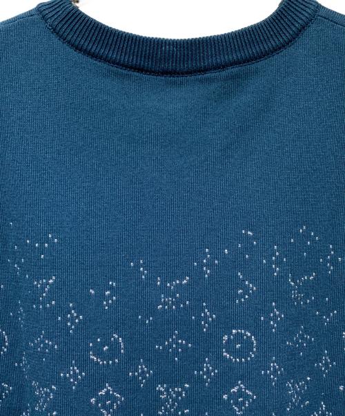 LOUIS VUITTON（ルイ ヴィトン）LOUIS VUITTON (ルイ ヴィトン) 20AW モノグラムグラディエントニット グリーン サイズ:Sの古着・服飾アイテム