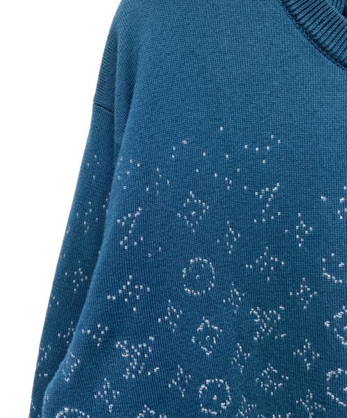 LOUIS VUITTON（ルイ ヴィトン）LOUIS VUITTON (ルイ ヴィトン) 20AW モノグラムグラディエントニット グリーン サイズ:Sの古着・服飾アイテム