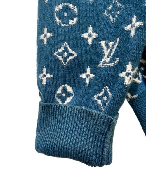 LOUIS VUITTON（ルイ ヴィトン）LOUIS VUITTON (ルイ ヴィトン) 20AW モノグラムグラディエントニット グリーン サイズ:Sの古着・服飾アイテム