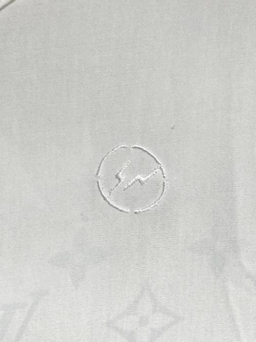 LOUIS VUITTON（ルイ ヴィトン）LOUIS VUITTON (ルイ ヴィトン) FRAGMENT DESIGN (フラグメントデザイン) モノグラムオープンカラーシャツ ホワイト サイズ:Mの古着・服飾アイテム