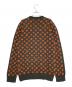 LOUIS VUITTON (ルイ ヴィトン) モノグラムニット グレー サイズ:XL：95000円
