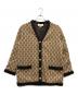 GUCCI（グッチ）の古着「GGウールカーディガン」｜ブラウン
