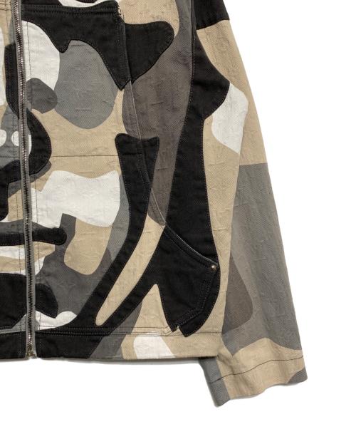 LOUIS VUITTON（ルイ ヴィトン）LOUIS VUITTON (ルイ ヴィトン) モノグラムジャガードワークジャケット サイズ:48の古着・服飾アイテム