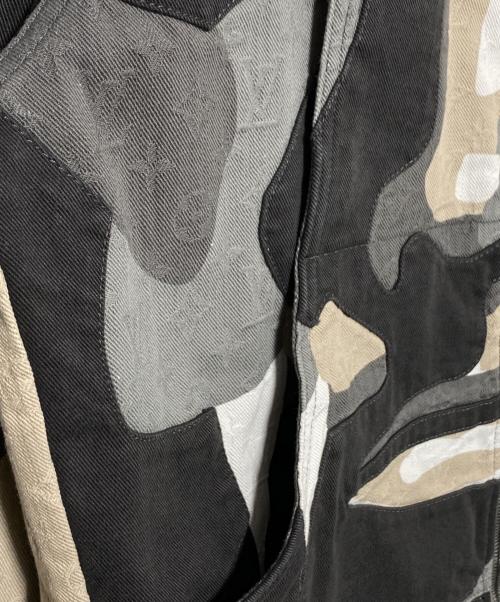 LOUIS VUITTON（ルイ ヴィトン）LOUIS VUITTON (ルイ ヴィトン) モノグラムジャガードワークジャケット サイズ:48の古着・服飾アイテム