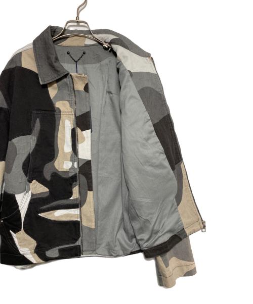 LOUIS VUITTON（ルイ ヴィトン）LOUIS VUITTON (ルイ ヴィトン) モノグラムジャガードワークジャケット サイズ:48の古着・服飾アイテム