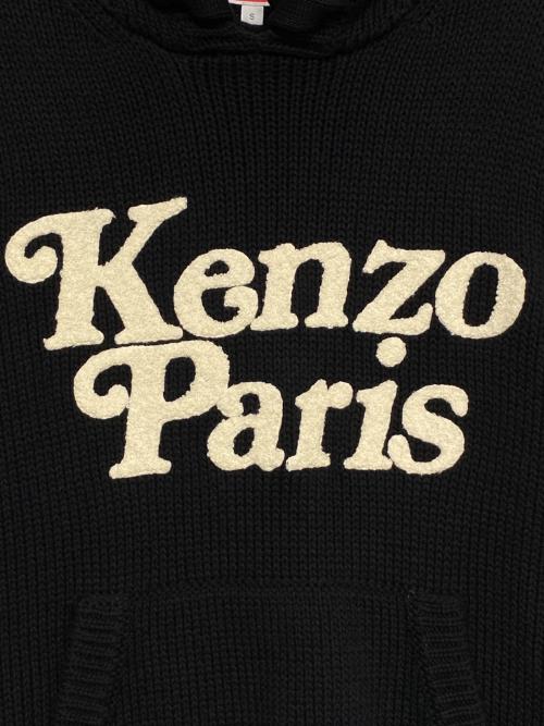 KENZO（ケンゾー）KENZO (ケンゾー) VERDY (ヴェルディ) HOODIE ブラック サイズ:Sの古着・服飾アイテム