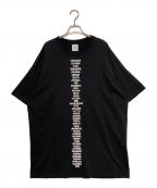 VETEMENTSヴェトモン）の古着「ロゴTシャツ」｜ブラック