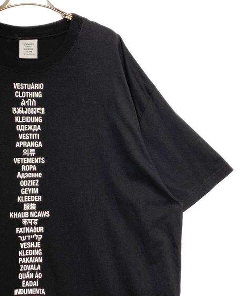 VETEMENTS（ヴェトモン）VETEMENTS (ヴェトモン) ロゴTシャツ ブラック サイズ:XLの古着・服飾アイテム