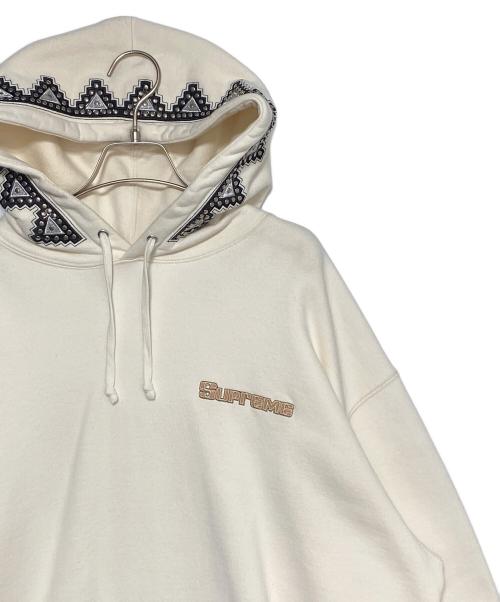 SUPREME（シュプリーム）SUPREME (シュプリーム) Pharaoh Studded Hooded Sweatshirt ベージュ サイズ:XLの古着・服飾アイテム