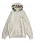 SUPREME（シュプリーム）の古着「Pharaoh Studded Hooded Sweatshirt」｜ベージュ