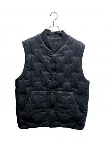 LOUIS VUITTON（ルイ ヴィトン）の古着「モノグラムダウンベスト/ダウンベスト/モノグラム/RM231 RG3 HOG99W」｜ブラック