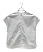 HERMESエルメス）の古着「スキッパーブラウス」｜ホワイト