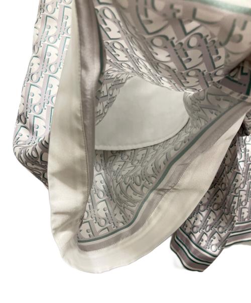 Dior（ディオール）Dior (ディオール) Oblique Silk Pants オブリーク シルク ハーフパンツ シルバー サイズ:50の古着・服飾アイテム