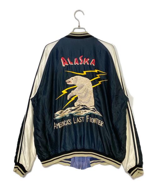 東洋エンタープライズ（トウヨウエンタープライズ）東洋エンタープライズ (トウヨウエンタープライズ) ACETATE SUKA AGING MODEL ブルー×ブラック サイズ:XXKLの古着・服飾アイテム