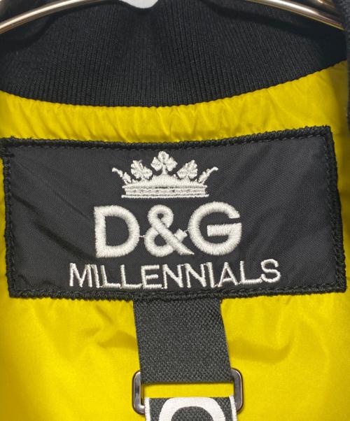 DOLCE & GABBANA（ドルチェ＆ガッバーナ）DOLCE & GABBANA (ドルチェ＆ガッバーナ) ブルゾン ブラック サイズ:50の古着・服飾アイテム