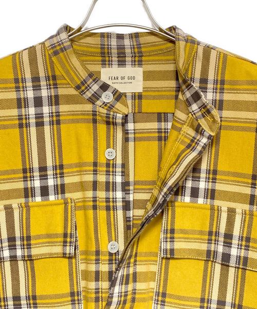 Fear Of God（フィア・オブ・ゴッド）Fear Of God (フィア・オブ・ゴッド) シャツ イエロー サイズ:Sの古着・服飾アイテム