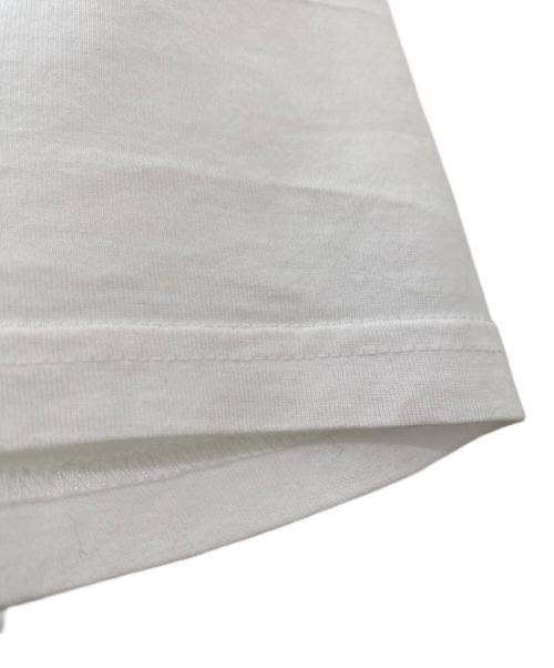 CELINE（セリーヌ）CELINE (セリーヌ) コットンロゴTシャツ ホワイト サイズ:Sの古着・服飾アイテム