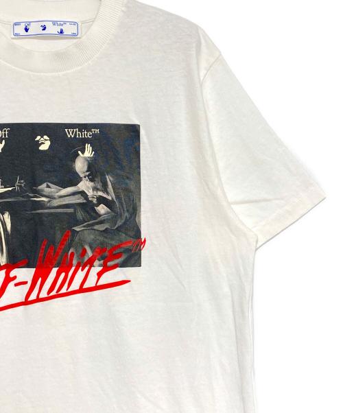 OFFWHITE（オフホワイト）OFFWHITE (オフホワイト) フォトTシャツ ホワイト サイズ:Mの古着・服飾アイテム