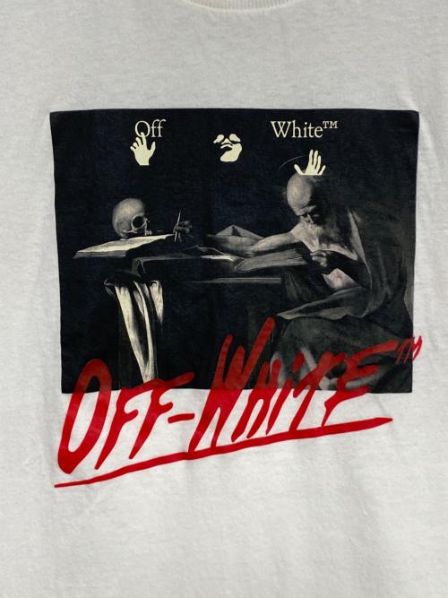 OFFWHITE（オフホワイト）OFFWHITE (オフホワイト) フォトTシャツ ホワイト サイズ:Mの古着・服飾アイテム