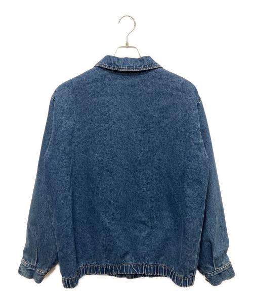 GUCCI（グッチ）GUCCI (グッチ) Gucci Ribbon Wash Denim Jacket For Men Navy / ホースビット デニム ジャケット サイズ:48の古着・服飾アイテム