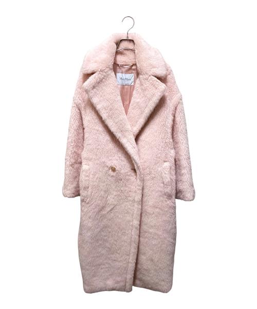 MaxMara（マックスマーラ）MaxMara (マックスマーラ) テディベアコート/テッドガール ピンク サイズ:Sの古着・服飾アイテム