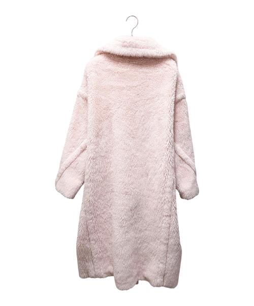 MaxMara（マックスマーラ）MaxMara (マックスマーラ) テディベアコート/テッドガール ピンク サイズ:Sの古着・服飾アイテム