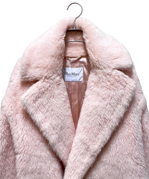 MaxMara（マックスマーラ）MaxMara (マックスマーラ) テディベアコート/テッドガール ピンク サイズ:Sの古着・服飾アイテム